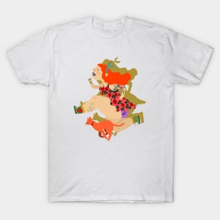 Running girl T-Shirt